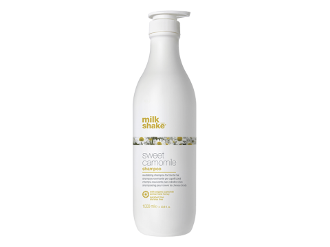 MILK_SHAKE Sweet Camomile Shampoo Šampūnas Šviesintiems plaukams, 1000 ml MILK_SHAKE Sweet Camomile Shampoo Šampūnas Šviesintiems plaukams, 1000 ml